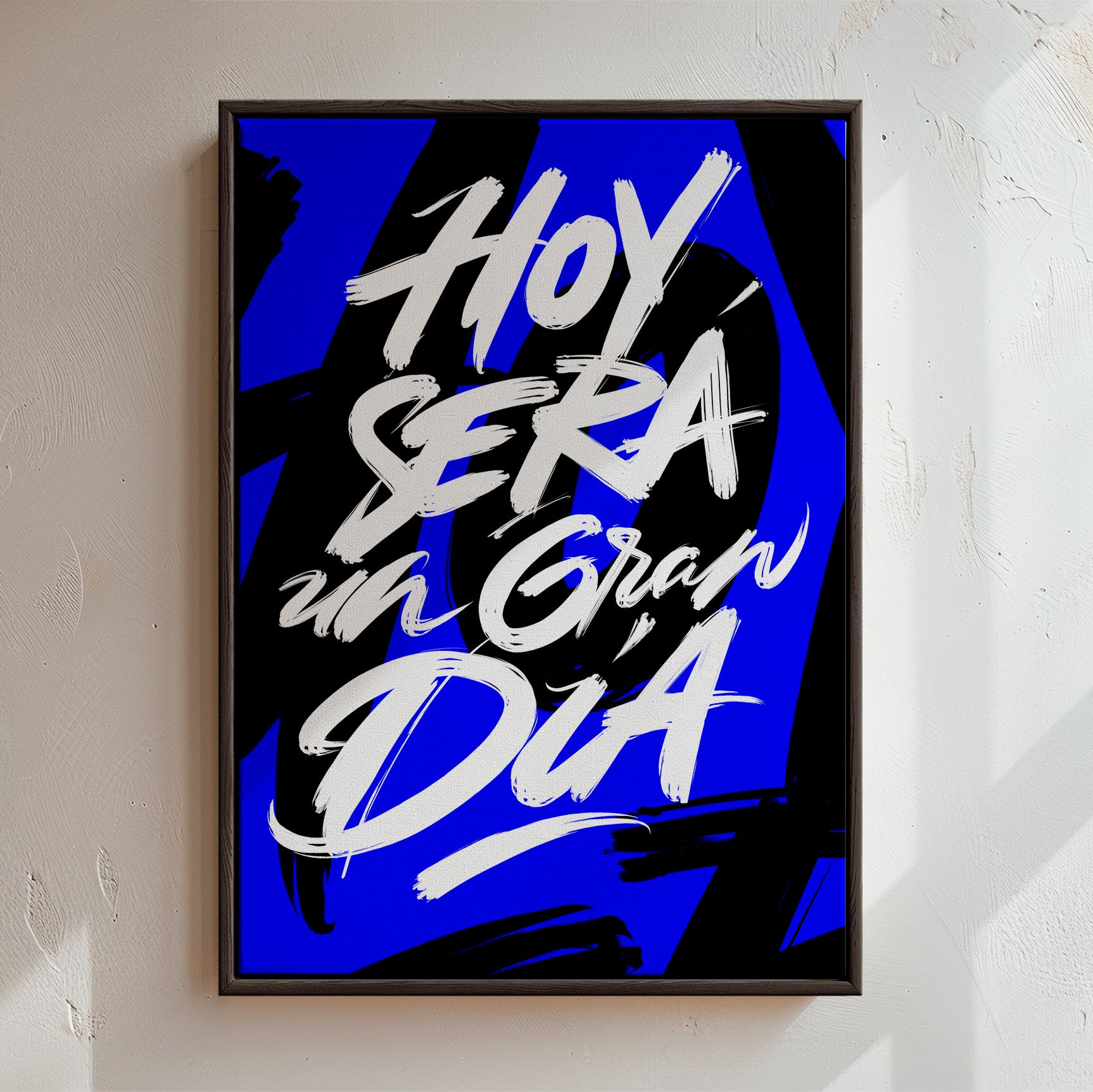 "Hoy será un gran día" - Blue